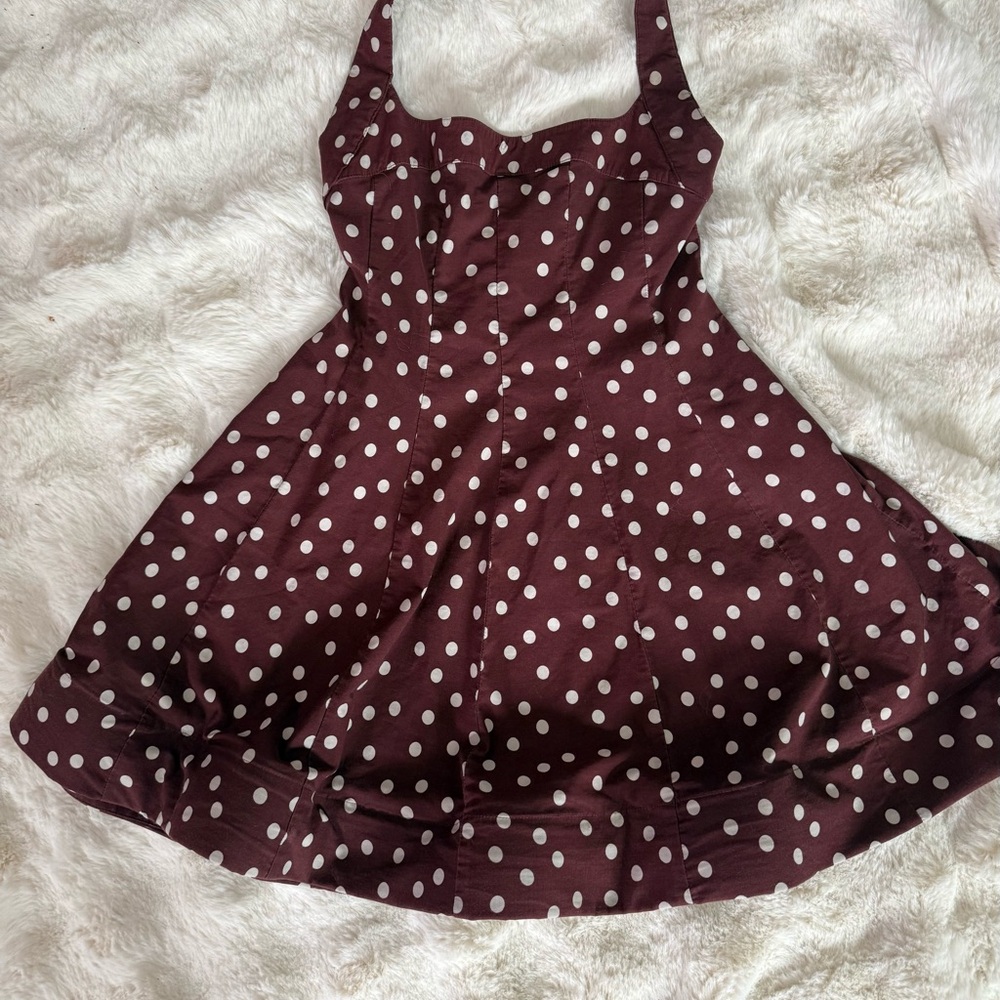 Maeve Mini Dress Polka Dots - Picture 3 of 4